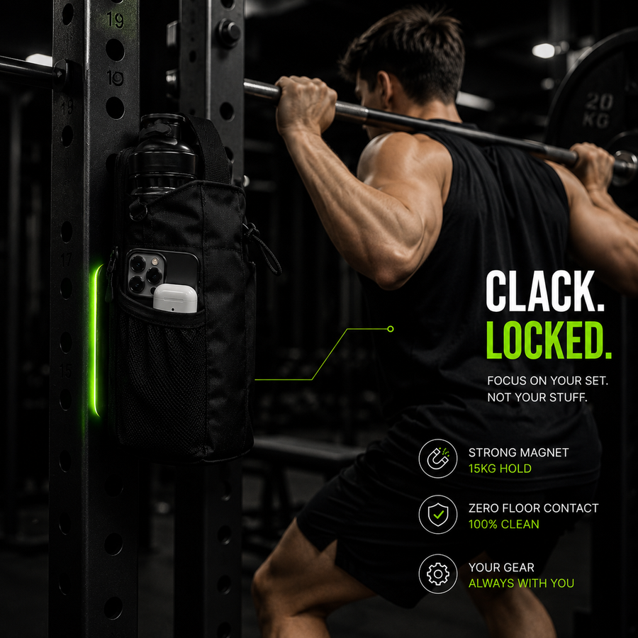 CLACK. Locked.